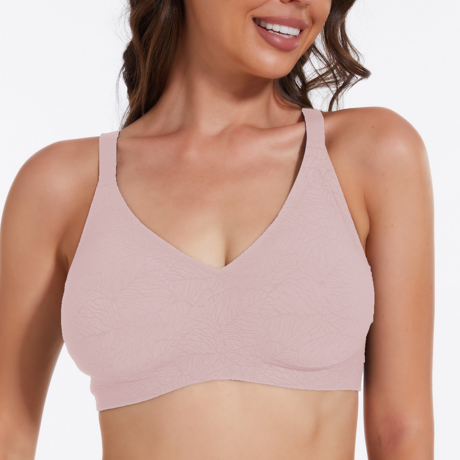 rims jelly seamless underwear big chest plus size bra