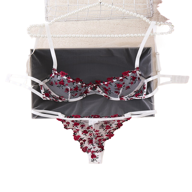 Sexy printed intimate lingerie for women