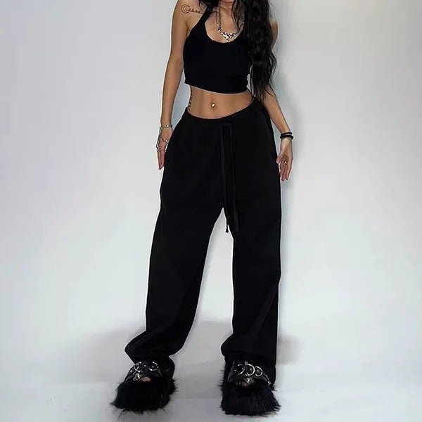 Women's loose and casual pants